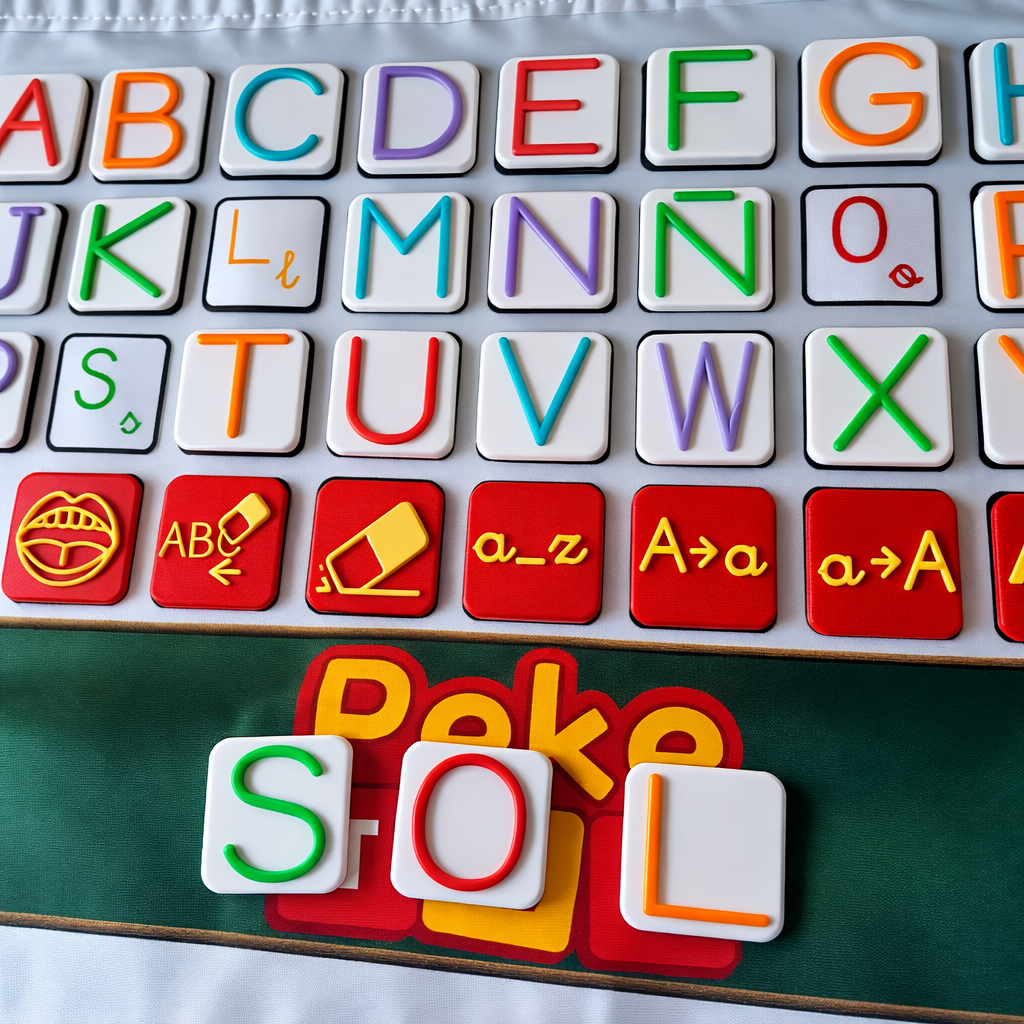 Aprende el abecedario formando palabras con PekeTAC