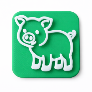 Ficha de cerdo del Pack de expansión animales domésticos PekeTAC